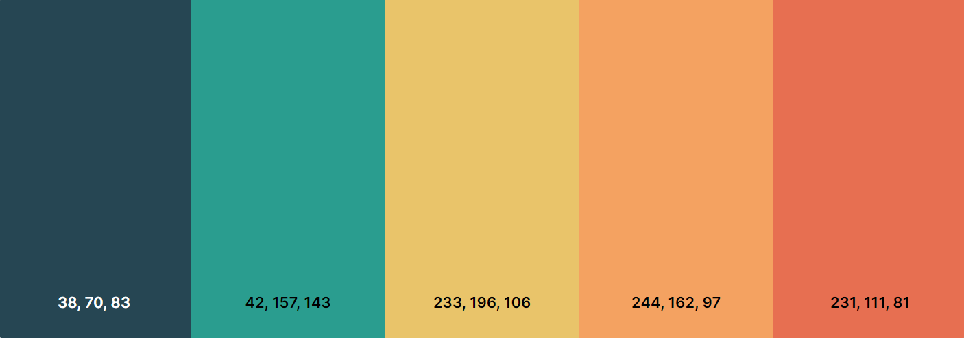 Veil's Color Scheme