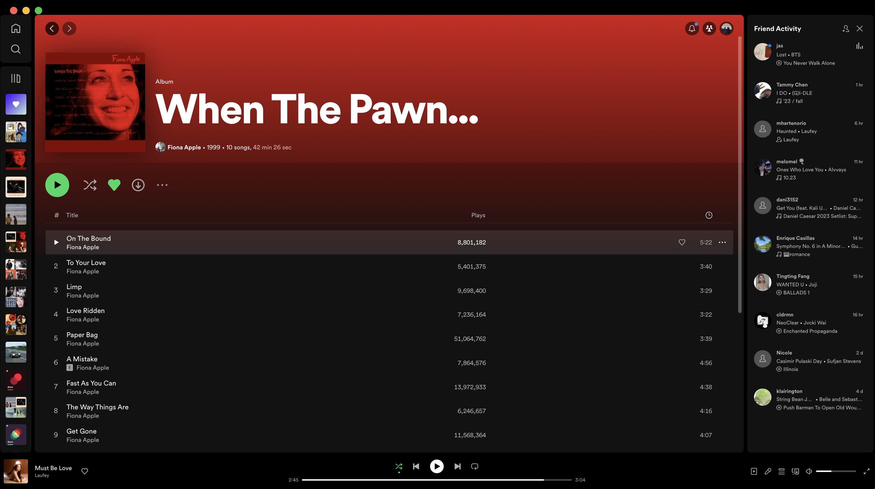 Example of Spotify's Color