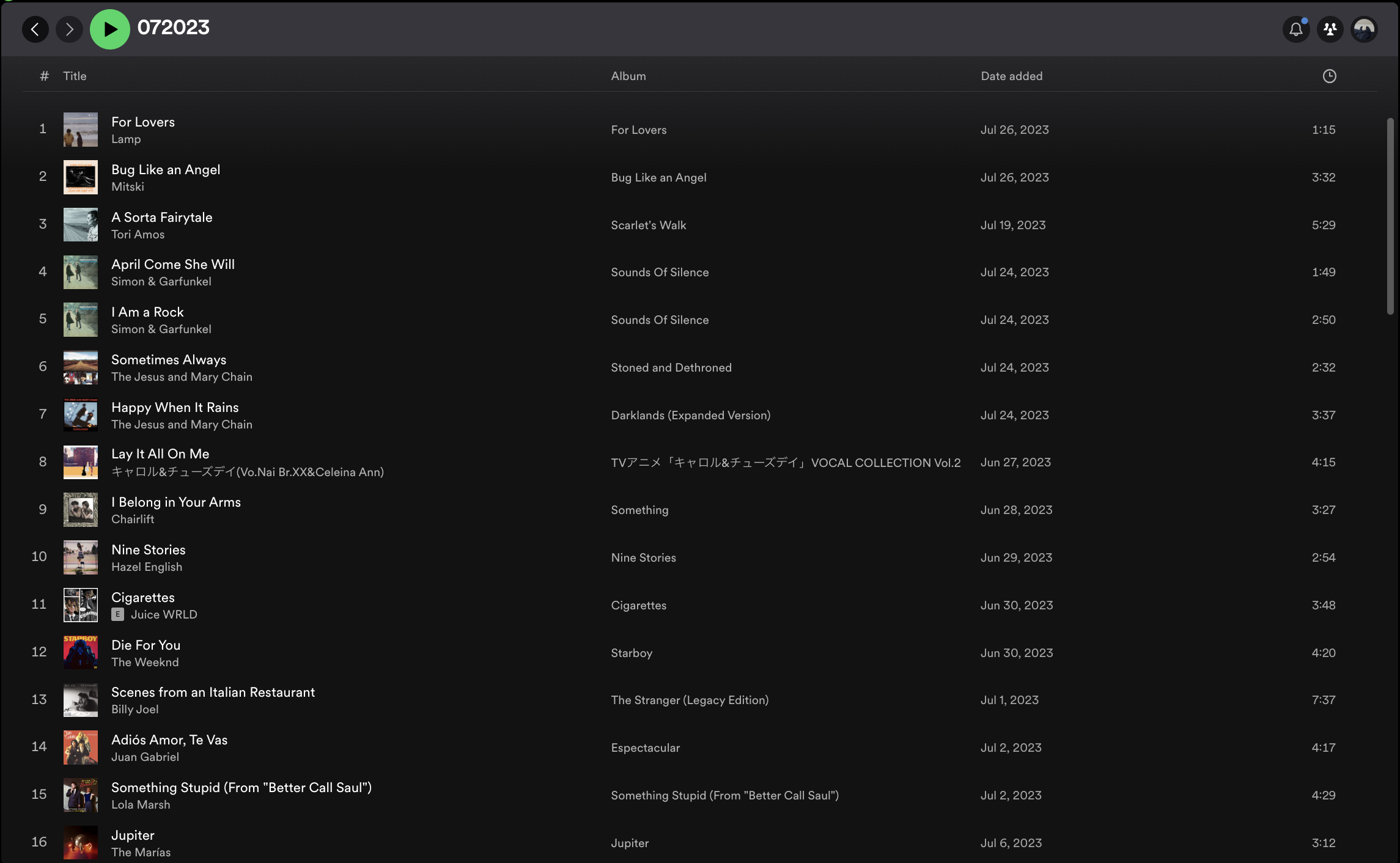 Spotify's Playlist Typography